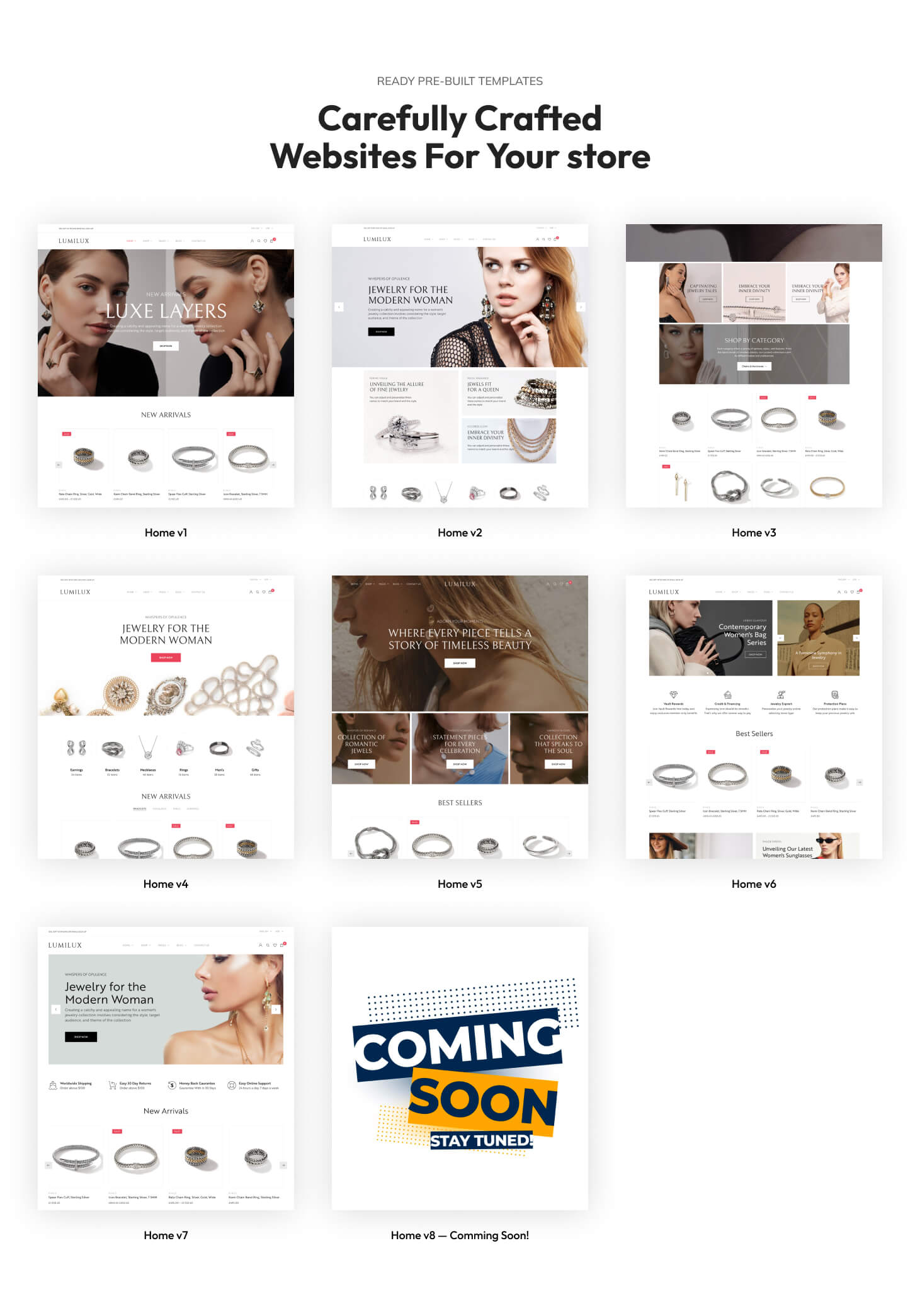 Lumilux - Jewelry and Accessories WooCommerce Theme - 3